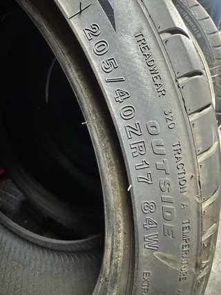 Neumáticos 205/40 R17 84W