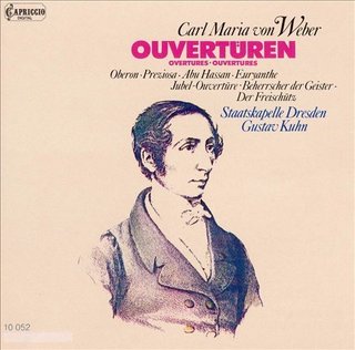 CD Carl Maria von Weber - Ouverturen