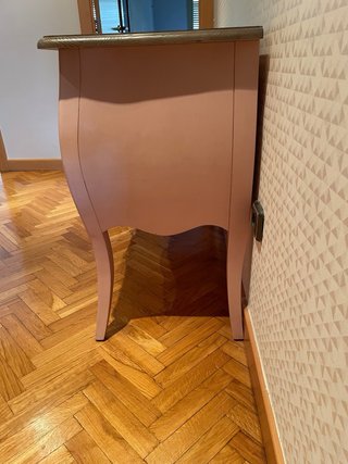 Urge venta! Aparador de madera rosa y marrón