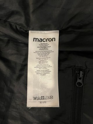 Abrigo Macron Rayo Alcobendas Talla S