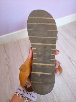 Sandalias Pura Piel Talla 40