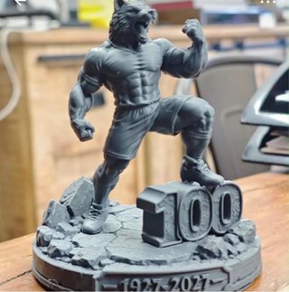 Lupo Centenario Statua 1927-2027