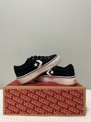Zapatillas Converse plataforma negras