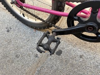 Bicicleta infantil Romester 16 rosa