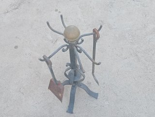 Set Accesorios Chimenea hierro de forja