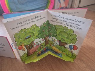 El pollo Pepe va al colegio,El pollo Pepe da una f