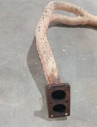 Tubo escape trasero opel frontera 2.4 g a 5p 44014