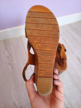 Sandalias Belles Talla 36 Marrón