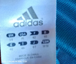 Chaqueta Adidas Retro Azul y Blanca