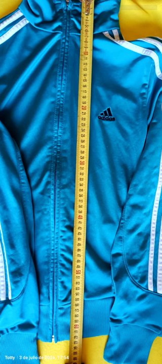 Chaqueta Adidas Retro Azul y Blanca