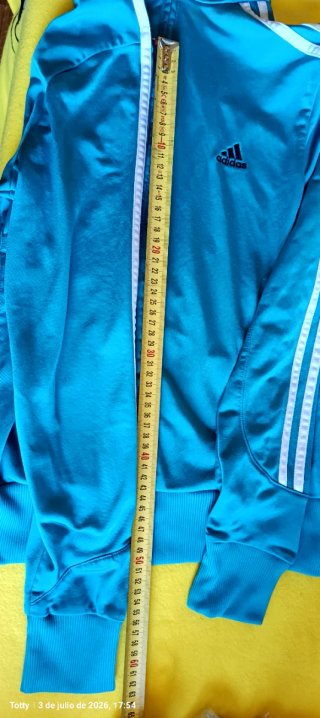 Chaqueta Adidas Retro Azul y Blanca