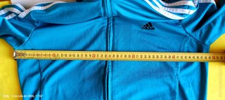 Chaqueta Adidas Retro Azul y Blanca