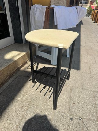 Silla Galán Vintage Metálica Beige