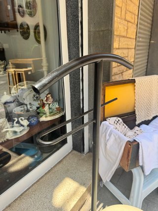 Silla Galán Vintage Metálica Beige