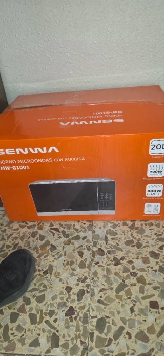 Microondas Senwa MW-G1001 con Parrilla