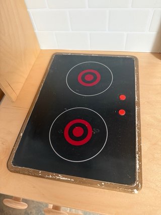 Cocinita de madera estilo IKEA