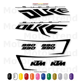 Kit Vinilos KTM Super Duke 990