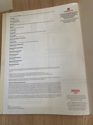 Matemáticas, metodología Singapur, 2 ESO, Piensa ∞