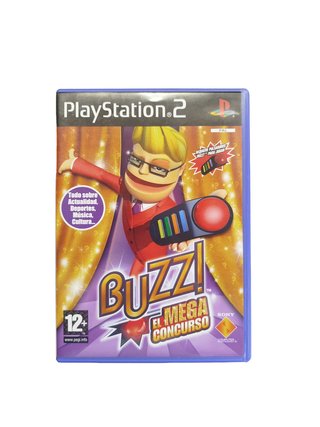 PS2 Buzz El Mega Concurso + 4 Mandos