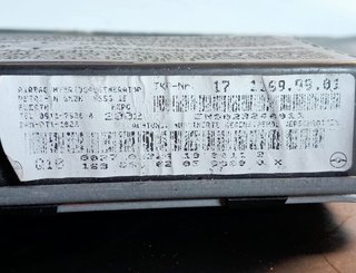 97057 airbag lateral 6016055 mercedes vaneo (w414)