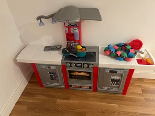 Cocina de juguete de plástico para niños