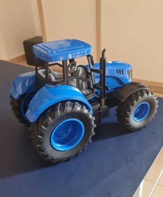 Tractor de Juguete Azul