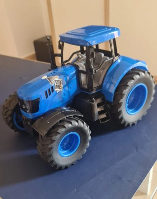 Tractor de Juguete Azul