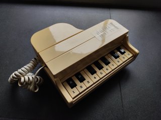 Telefone Piano Betacom com Microfone