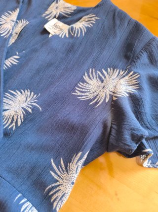 Abito lungo Jeffrey&Dara blu taglia M