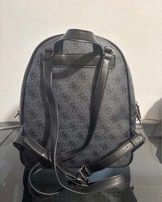 Mochila Guess Gris Estampada