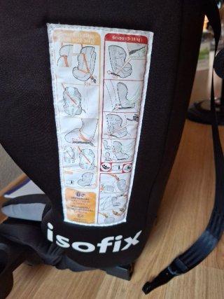 Silla Coche Isofix Grupos I II III