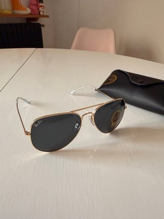 Gafas de sol Ray-Ban Aviator Negro/Dorado
