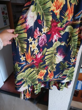 Vestido estampado floral