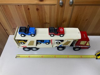 Camión Tigre Gozan con 5 coches