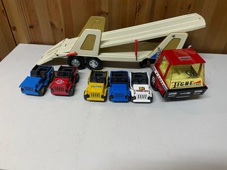 Camión Tigre Gozan con 5 coches