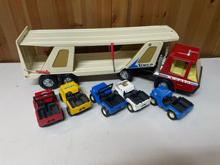 Camión Tigre Gozan con 5 coches