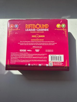 Deck Champion Zed vs Shen Riftbound