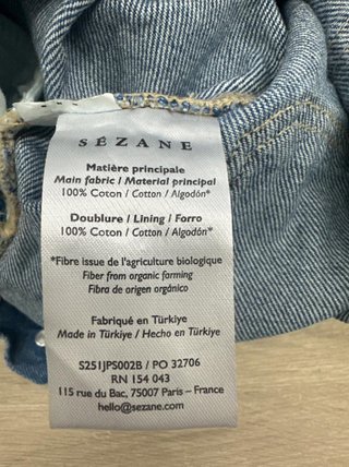 Mono vaquero Sezane mujer