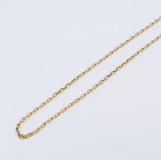 Cadena de oro de 18k. Peso: 10.01 gr.