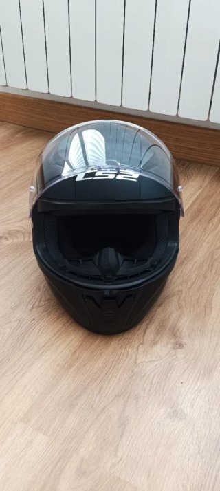 Casco Moto LS2 Negro Mate