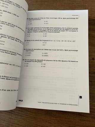 TEST PSICOTÈCNICS MOSSOS D´ESQUADRA