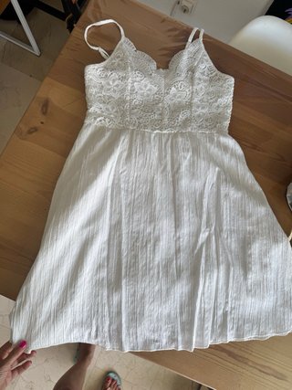Vestido blanco de verano