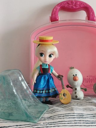 Maletín Elsa y Anna Mini Animators Disney frozen