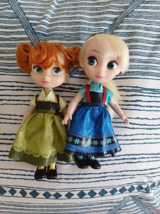 Maletín Elsa y Anna Mini Animators Disney frozen