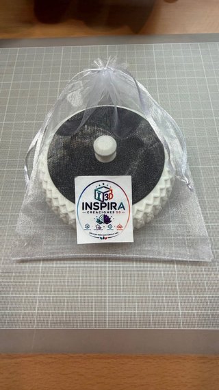 Caja joyero organizador blanco y negro