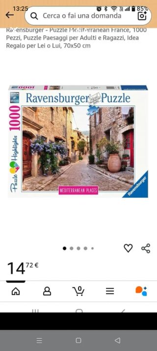 Puzzle Ravensburger 1000 pezzi