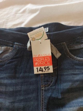 Jeans elasticizzati blu
