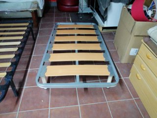 Somier metálico y de madera