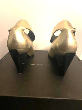 Scarpe con tacco United Nude oro