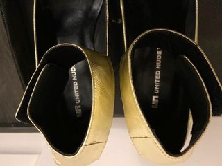 Scarpe con tacco United Nude oro
